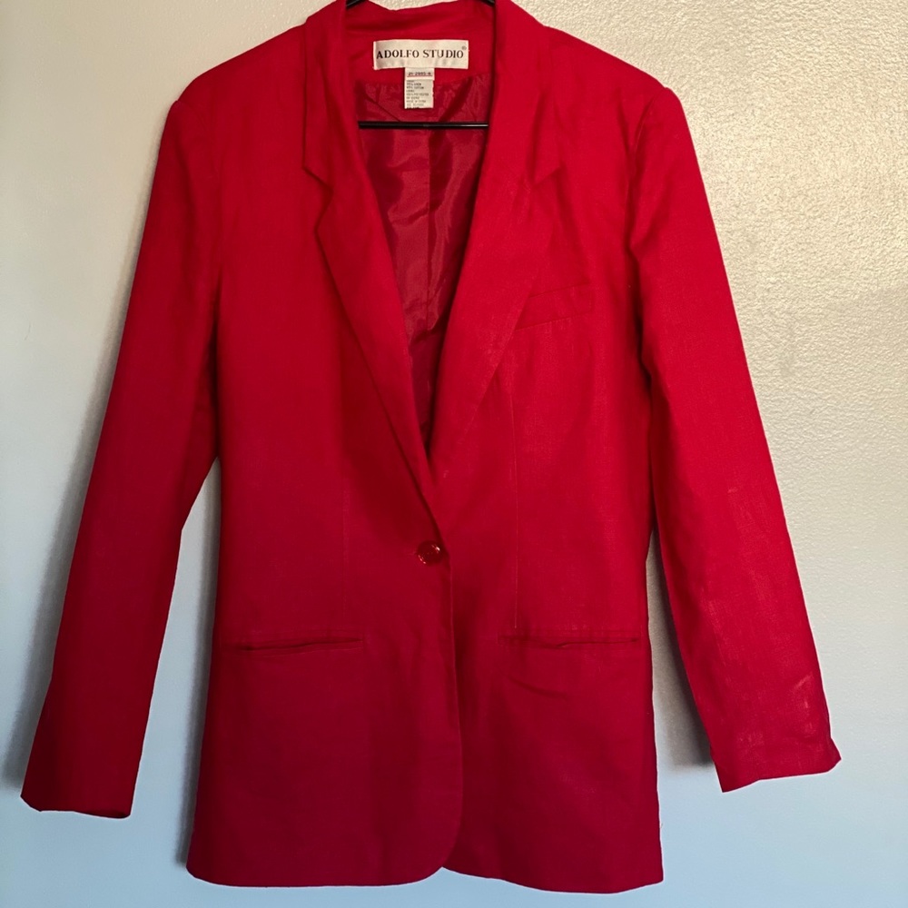 Red Blazer